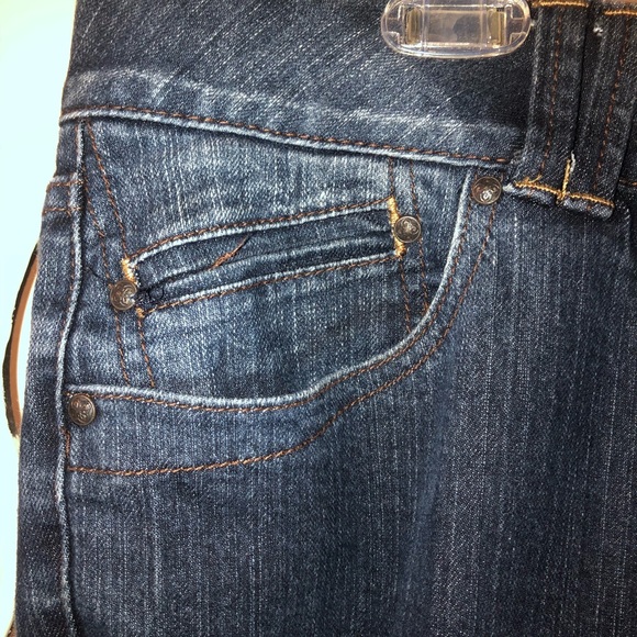 LANE BRYANT Distinctly Boot Jeans Tight Tummy Tech 24 W Petite - Picture 5 of 11